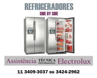 Assistência técnica refrigeradores side by side Electrolux