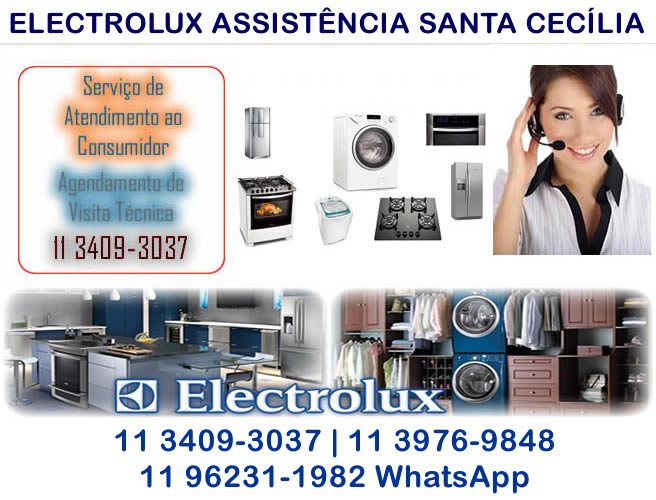Electrolux assistência Santa Cecília